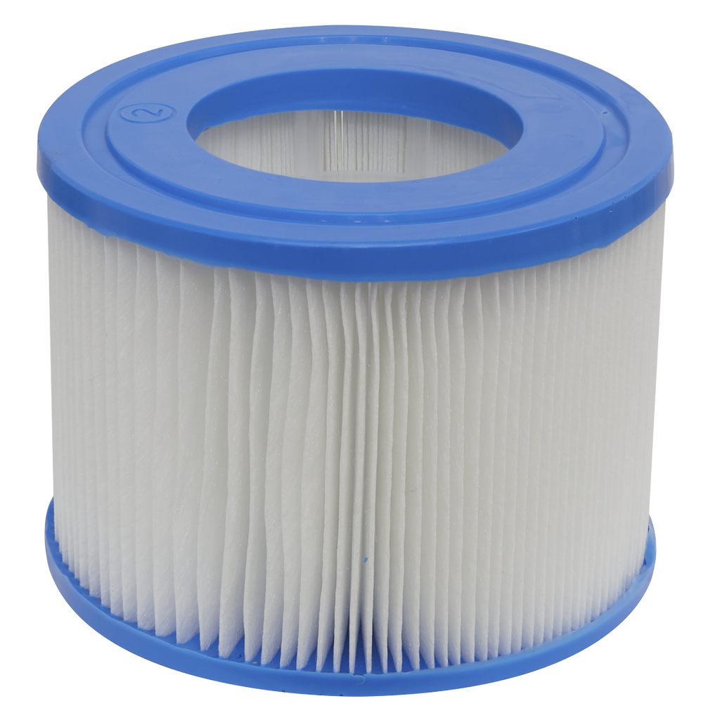 Dellonda Hot Tub/Spa Filter Cartridge, Ø105 x 80mm, Pack of 8 (DL81)