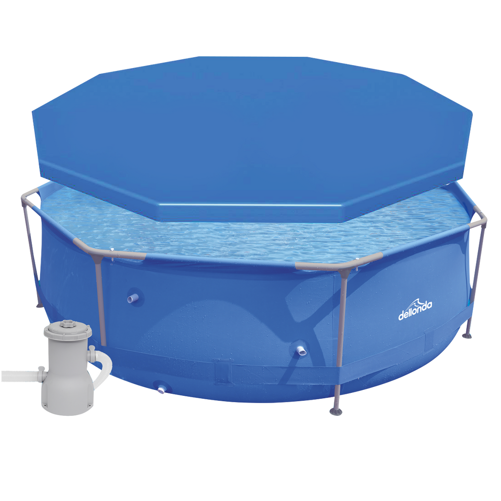 Dellonda Swimming Pool Top Cover with Rope Ties for DL19 (DL40)