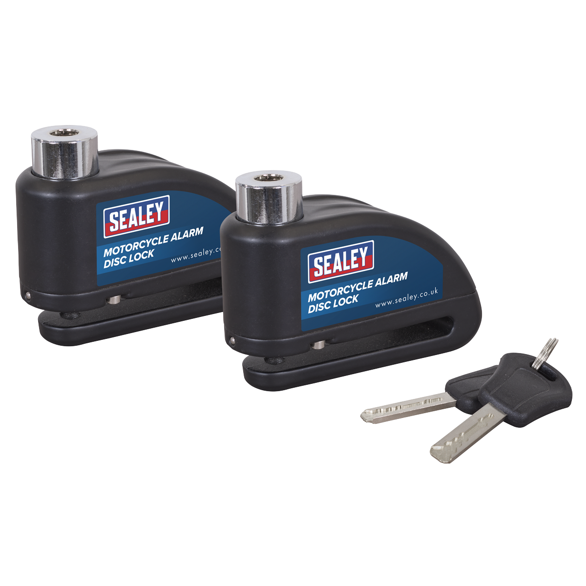 Motorcycle Alarm Disc Lock - Pair