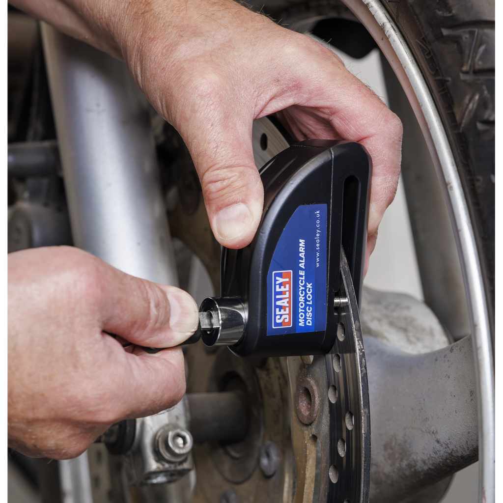 Motorcycle Alarm Disc Lock
