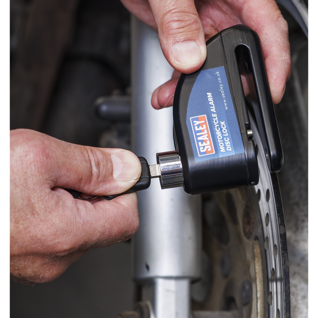 Motorcycle Alarm Disc Lock