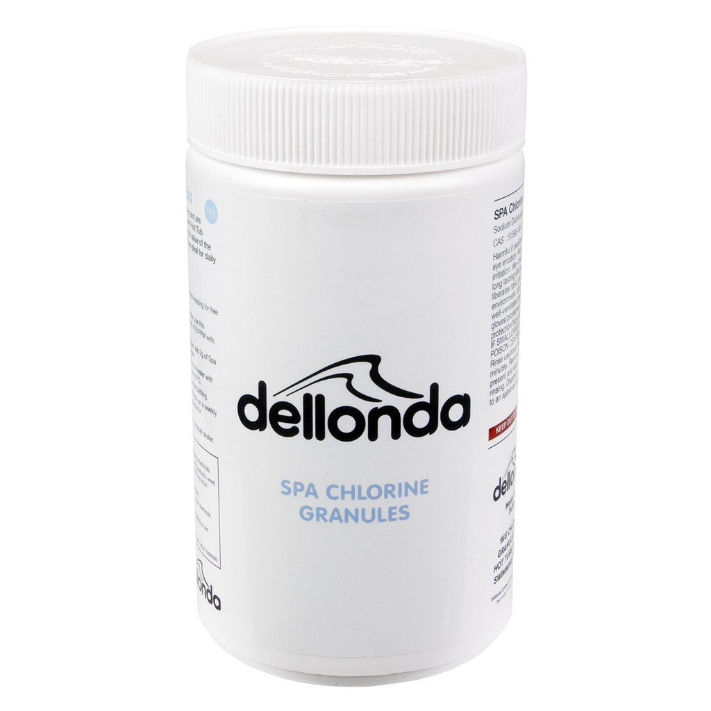 Dellonda Hot Tub/Spa/Pool Chlorine Granules 1kg (DL50)