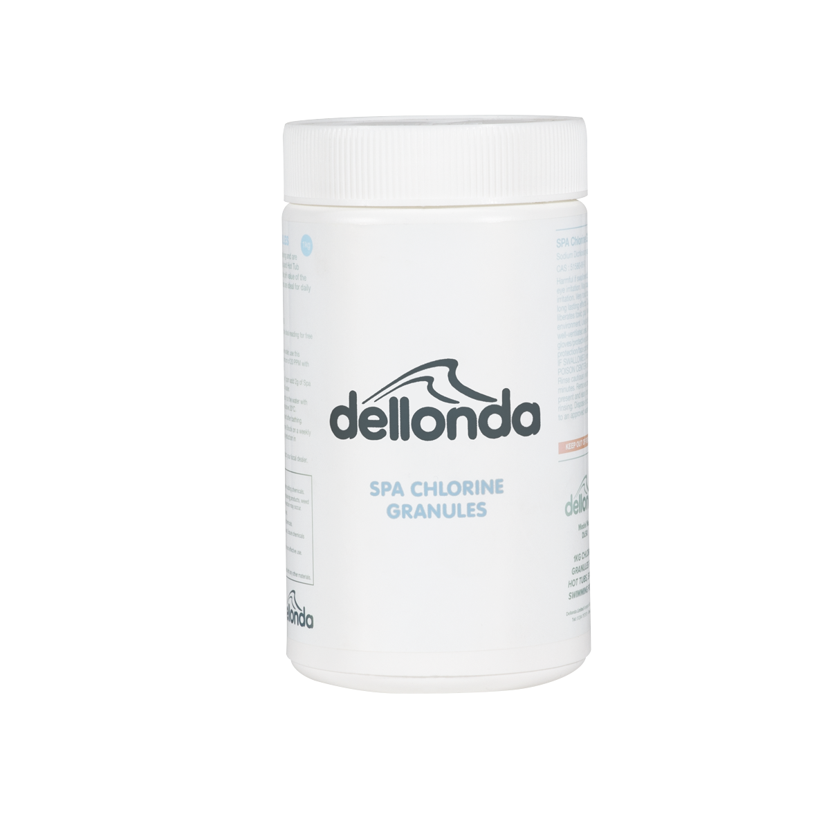 Dellonda Hot Tub/Spa/Pool Chlorine Granules 1kg (DL50)