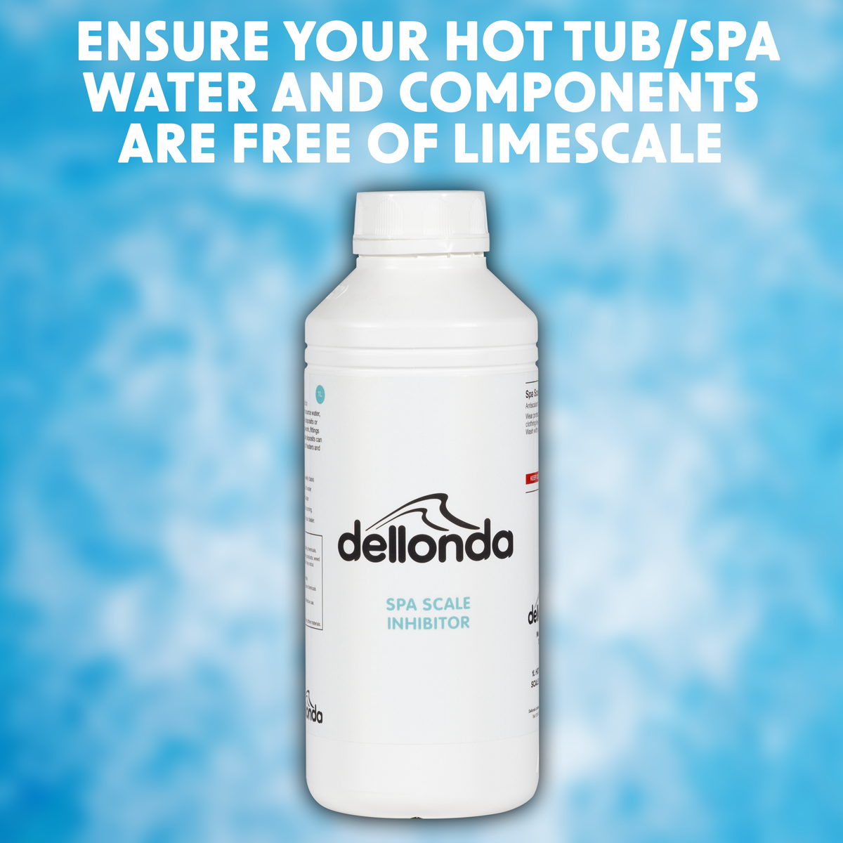 Dellonda Hot Tub/Spa/Pool Scale Inhibitor 1L (DL59)