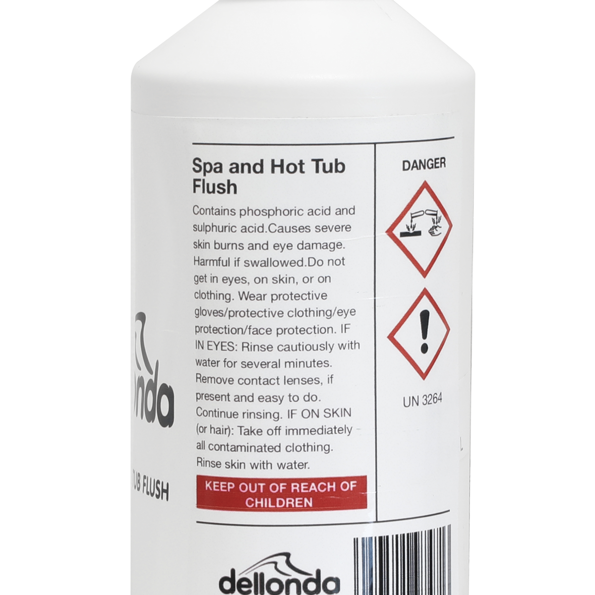 Dellonda Hot Tub/Spa/Pool Flush Cleaner 500ml (DL60)