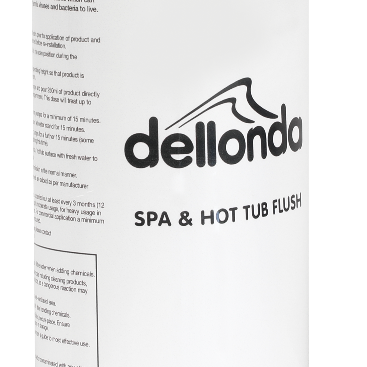 Dellonda Hot Tub/Spa/Pool Flush Cleaner 500ml (DL60)