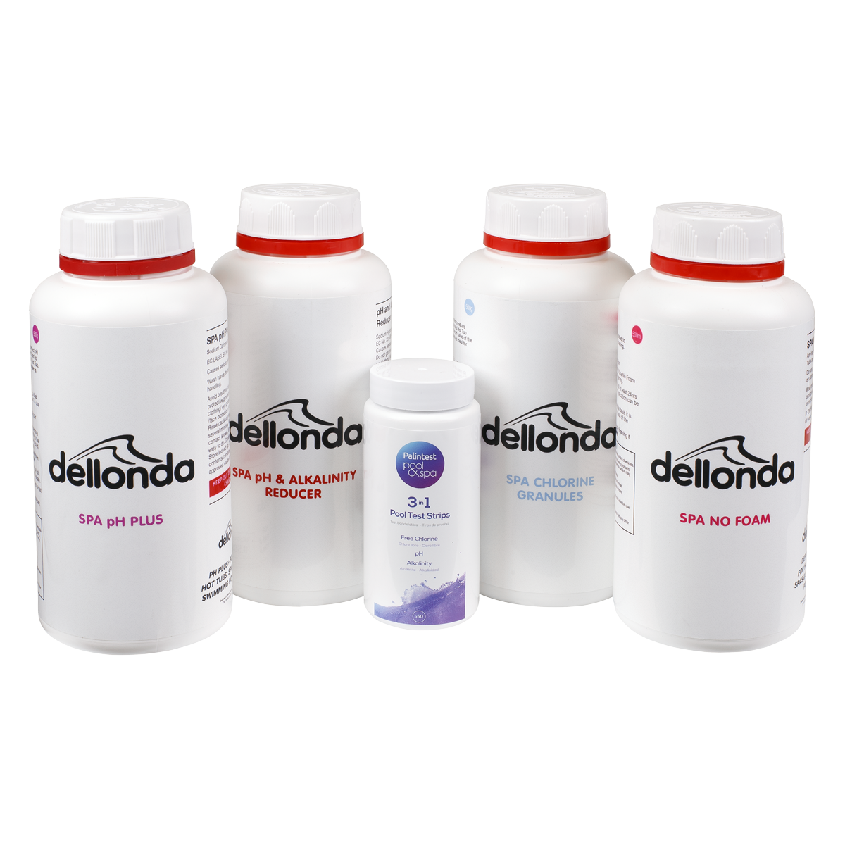 Dellonda Hot Tub/Spa Chemical Starter Kit (DL62)