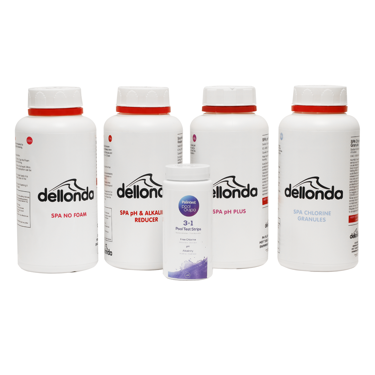 Dellonda Hot Tub/Spa Chemical Starter Kit (DL62)