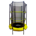 Dellonda Mini Trampoline 4.6ft with Safety Enclosure Net (DL65)