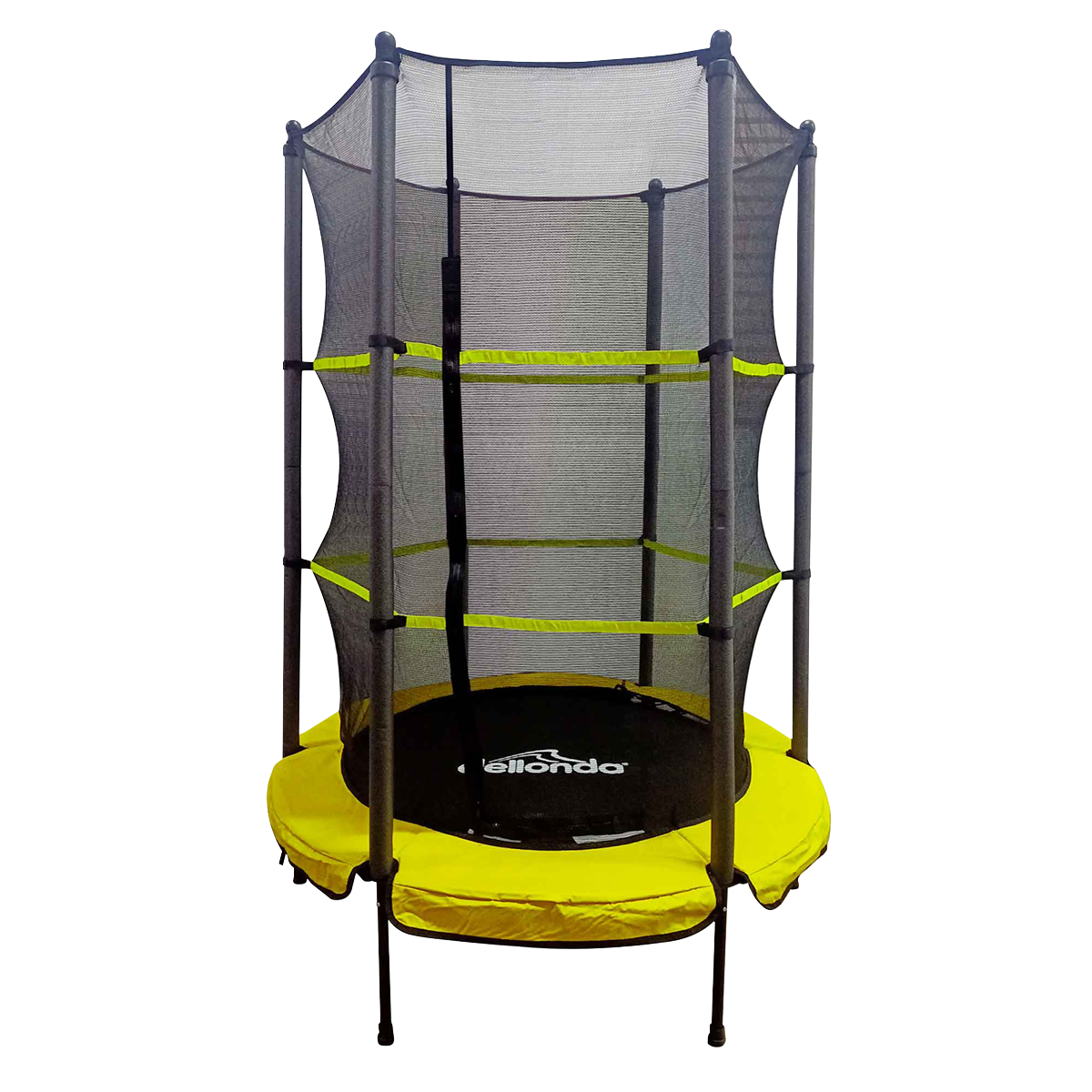 Dellonda Mini Trampoline with Safety Enclosure Net 4.6ft