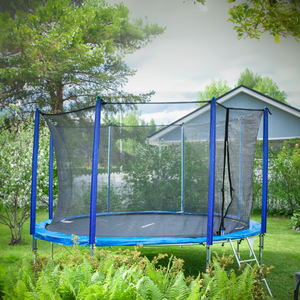 Dellonda DL69 Heavy-Duty 12ft Outdoor Trampoline with Safety Enclosure