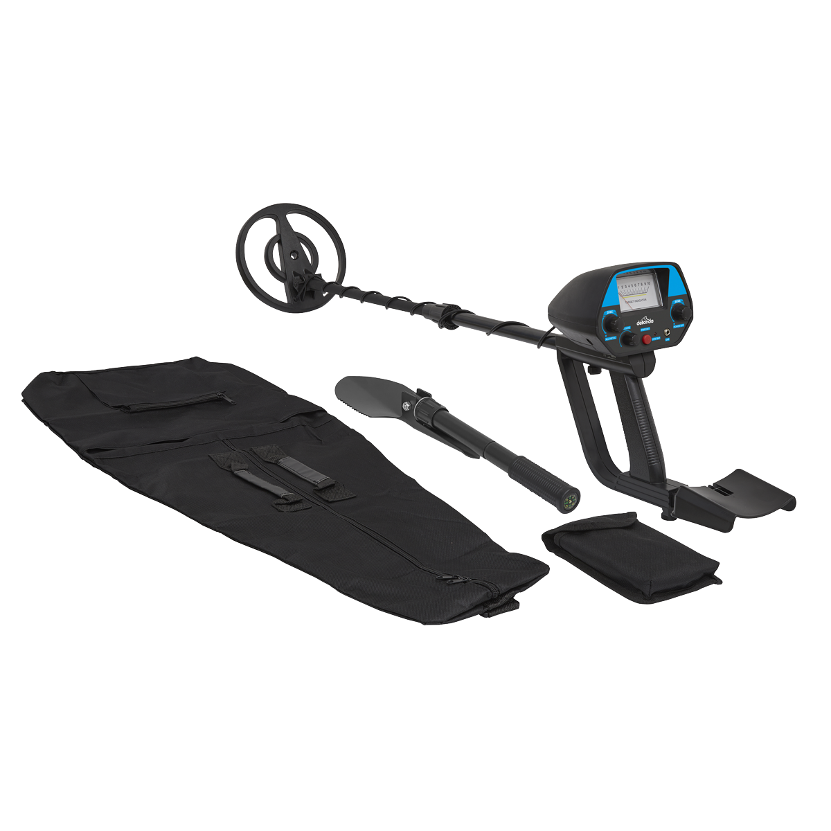 Dellonda Lightweight Metal Detector with High Accuracy Pinpoint Function (DL6)