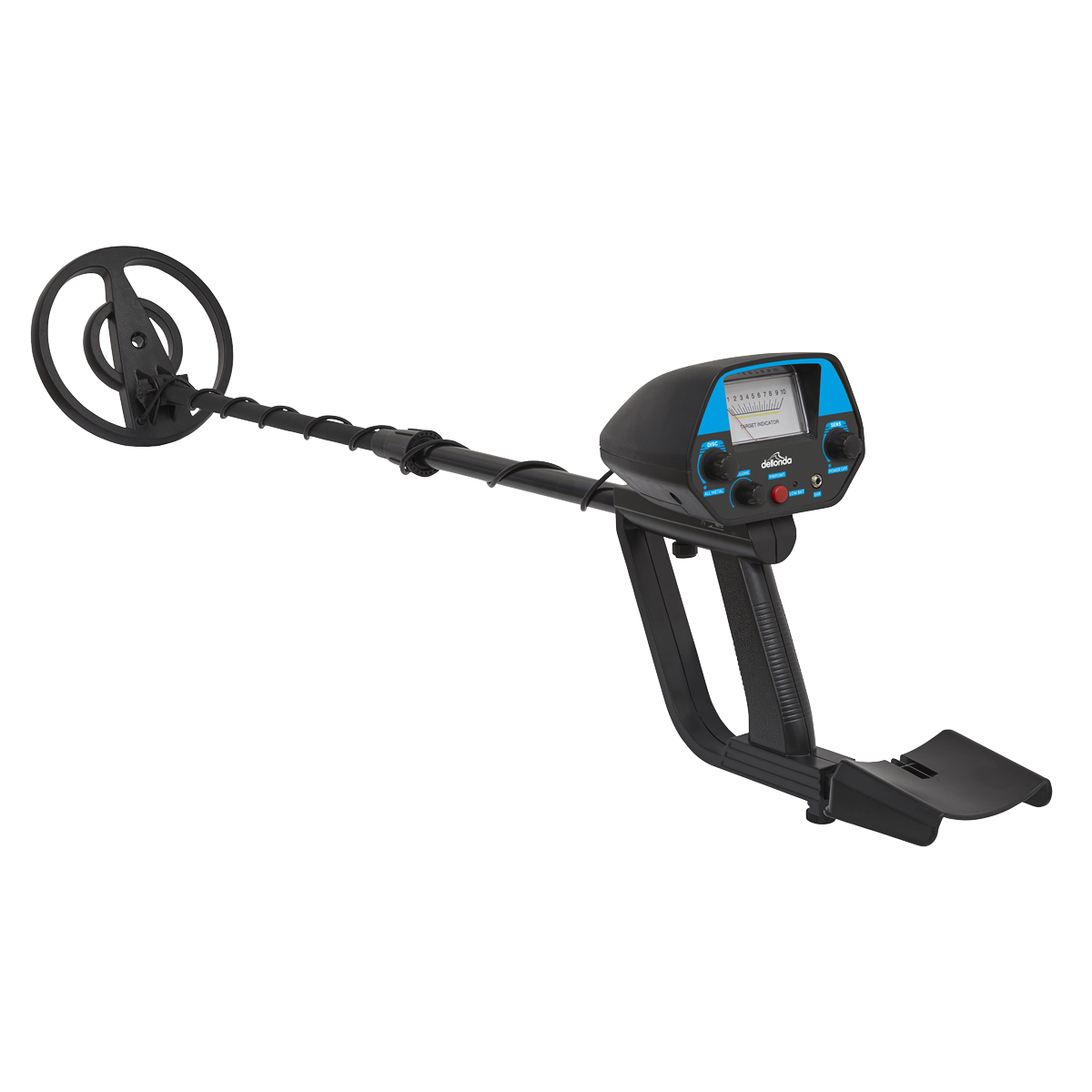 Dellonda Lightweight Metal Detector with High Accuracy Pinpoint Function