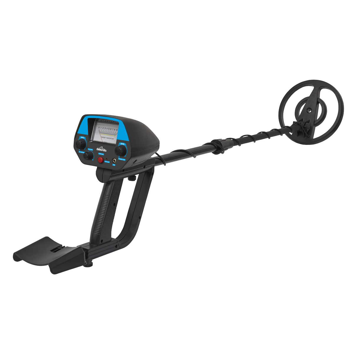 Dellonda Lightweight Metal Detector with High Accuracy Pinpoint Function (DL6)