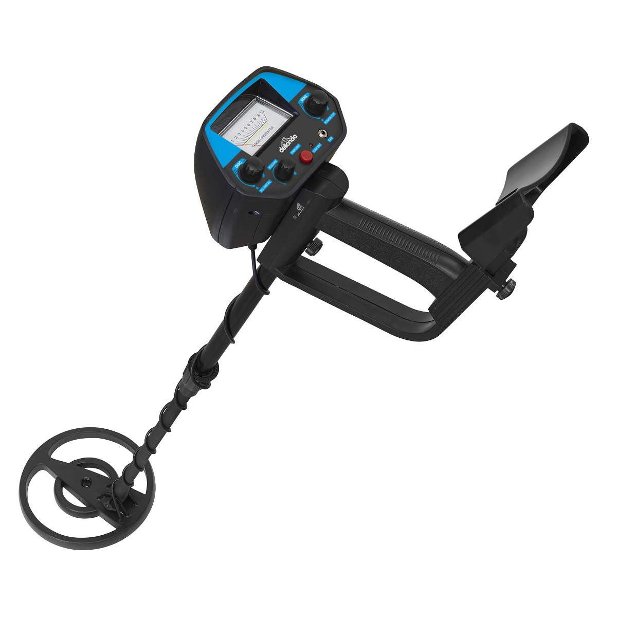 Dellonda Lightweight Metal Detector with High Accuracy Pinpoint Function (DL6)