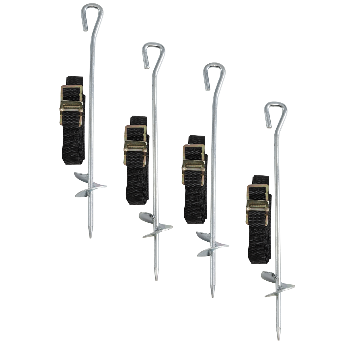 Dellonda Trampoline Anchor Kit, 4-Piece (DL70)
