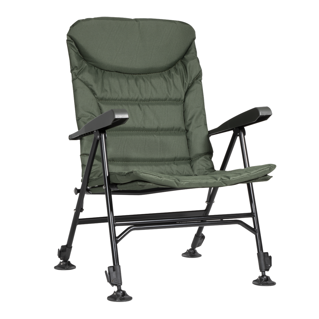 Dellonda Portable Reclining Chair with Armrests (DL74)