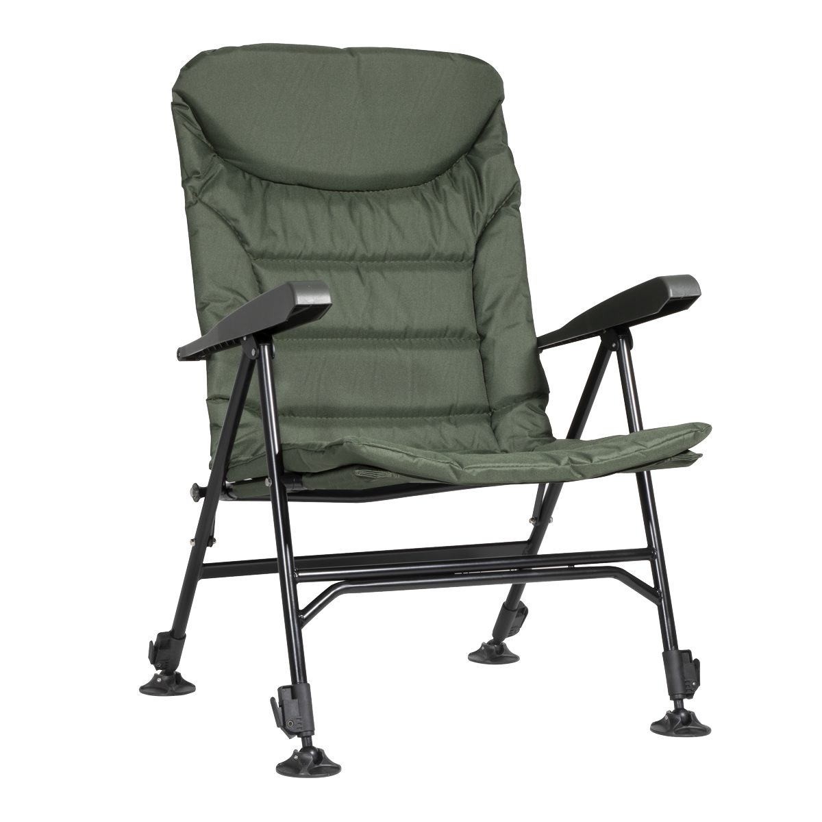 Dellonda Portable Reclining Chair with Armrests (DL74)