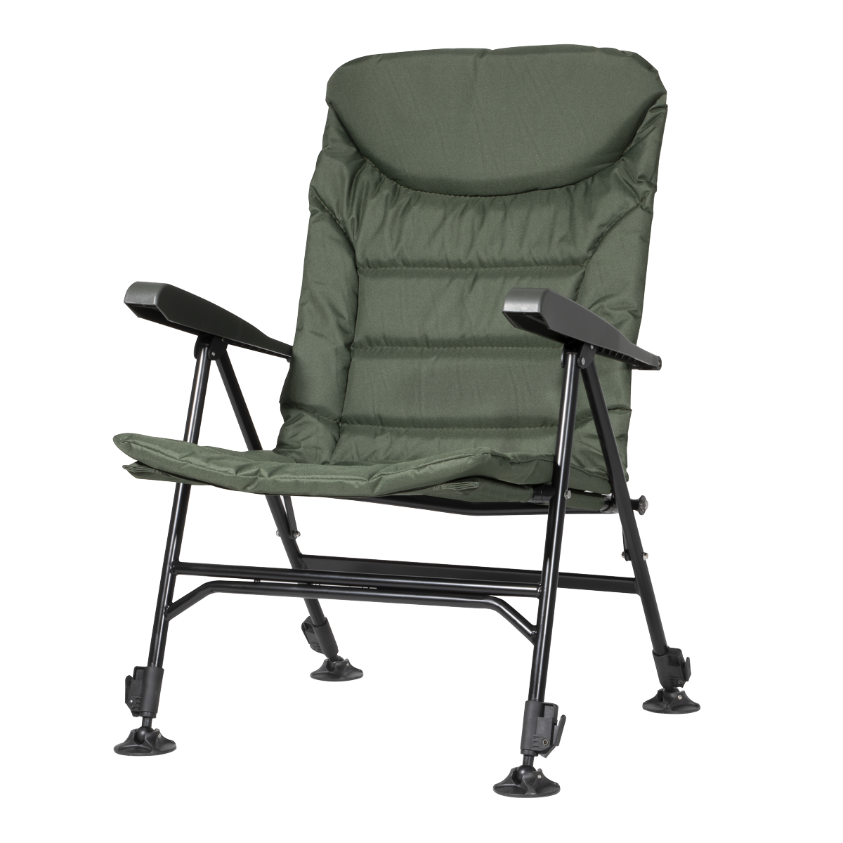 Dellonda Portable Reclining Chair with Armrests (DL74)