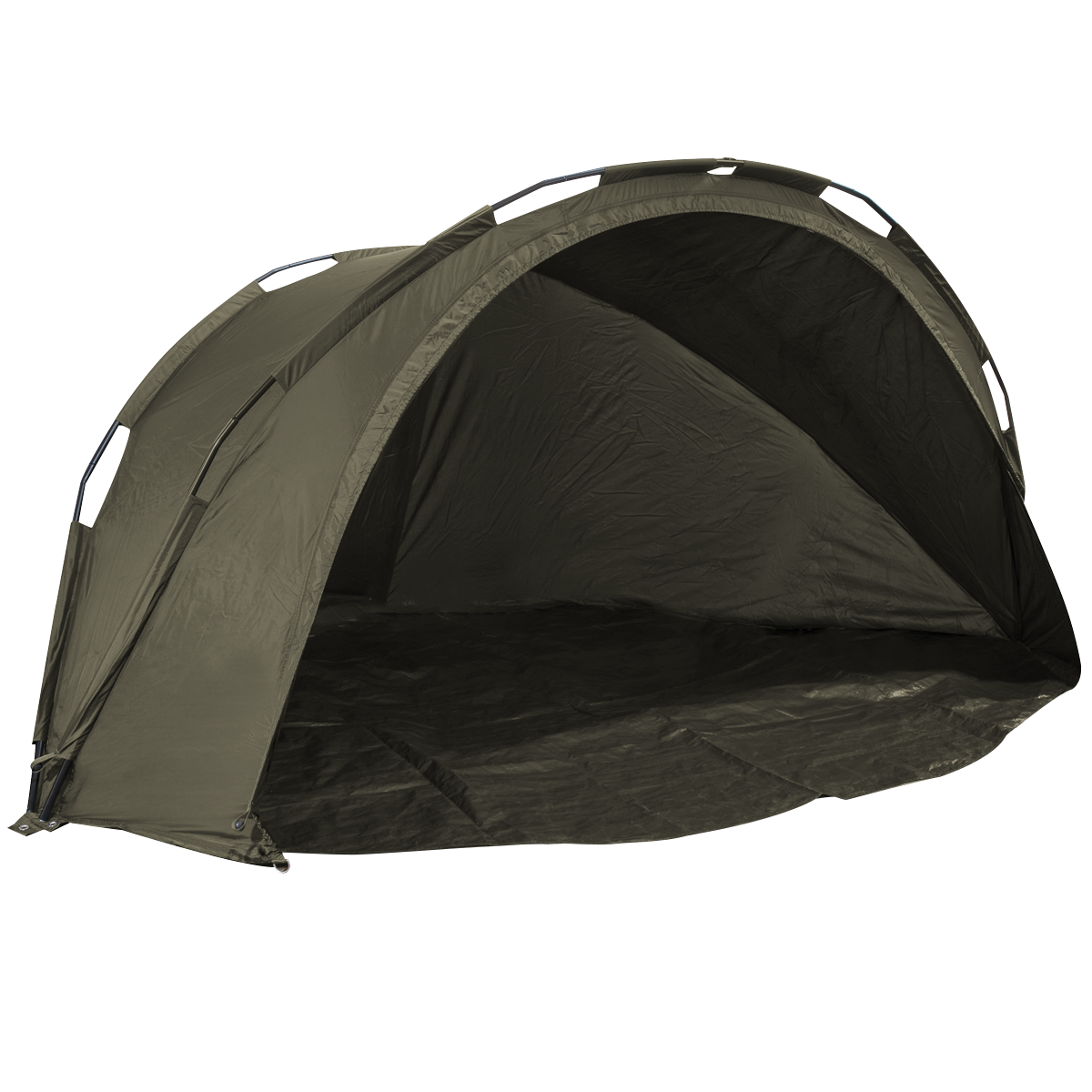 Dellonda Two-Person Bivvy Tent with Reclining Chair & Bedchair (DL143)