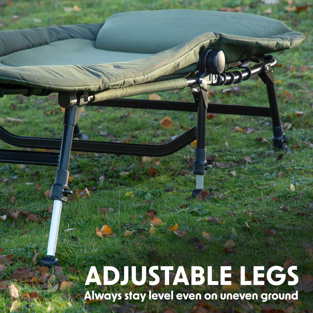 Dellonda Two-Person Bivvy Tent with Reclining Chair & Bedchair (DL143)