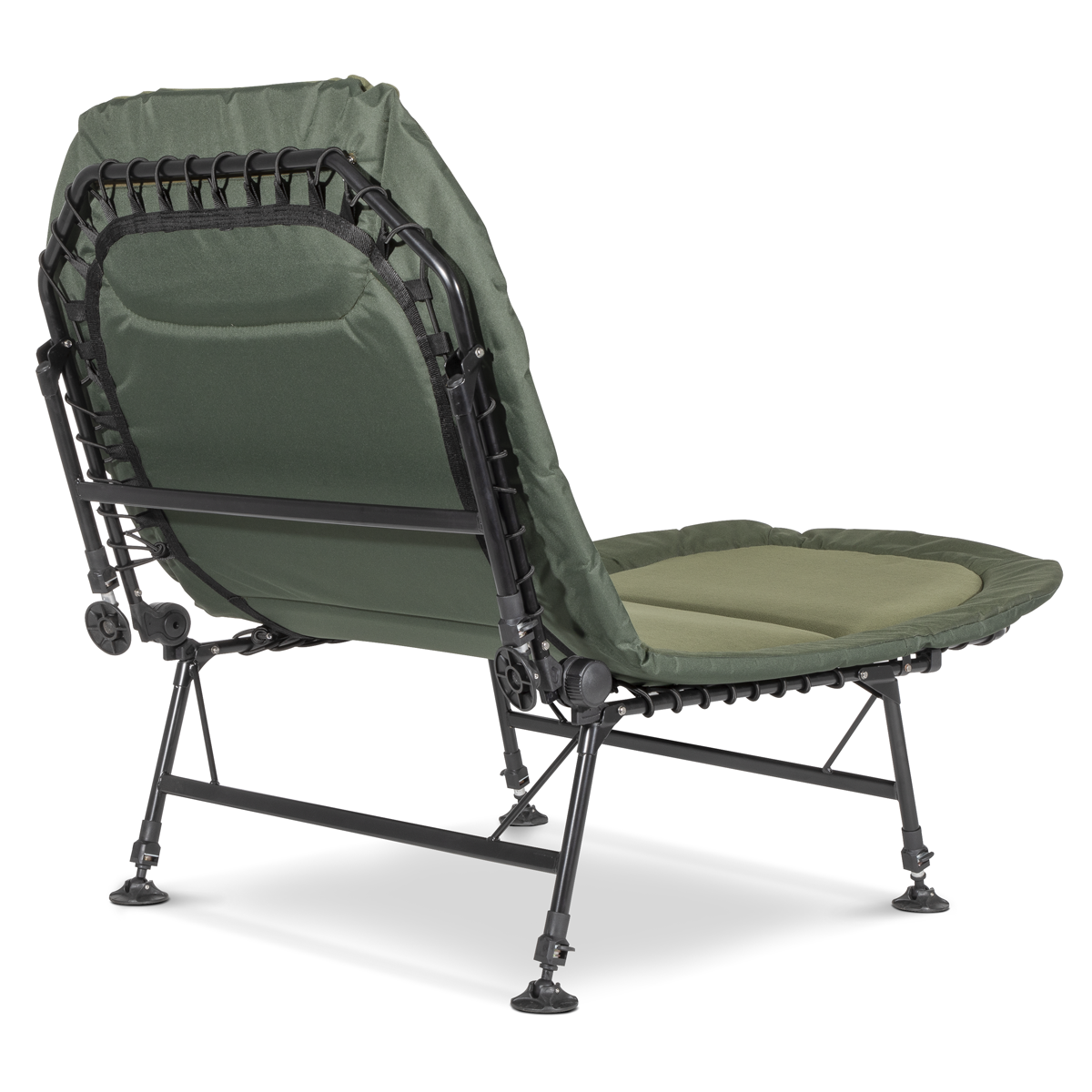 Dellonda Deluxe Wide Adjustable Bedchair with Fleece Mattress & Pillow (DL78) (Factory Refurbished B)