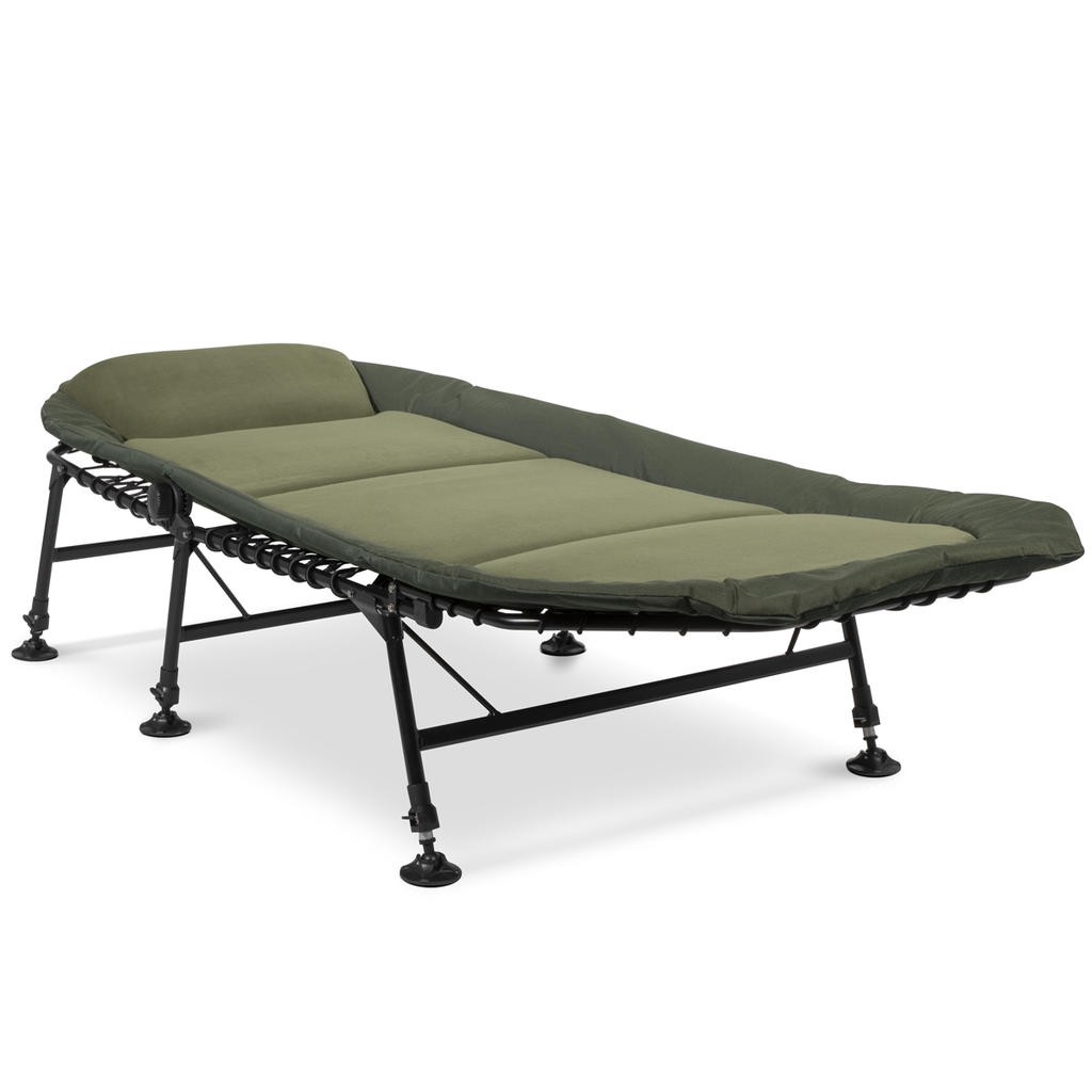 Dellonda Deluxe Wide Adjustable Bedchair with Fleece Mattress & Pillow (DL78) (Factory Refurbished B)