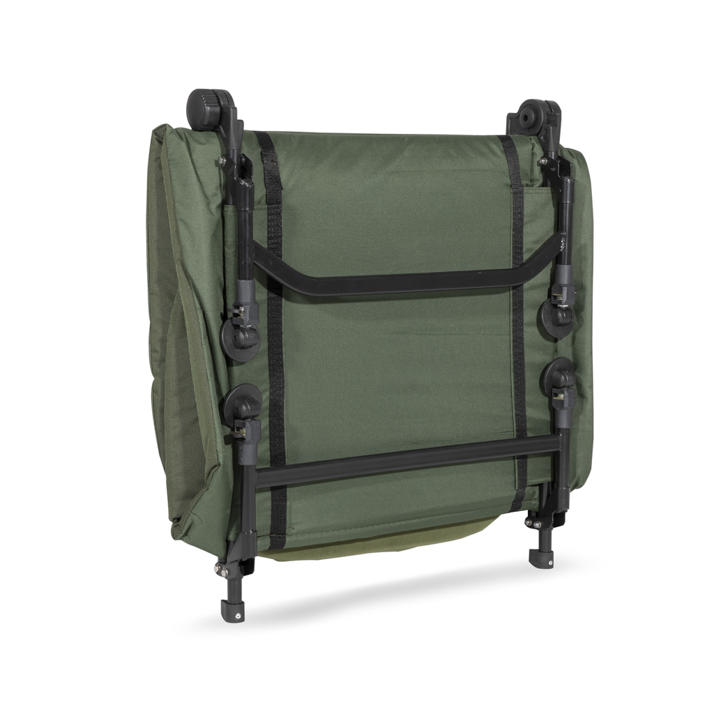 Dellonda Deluxe Wide Adjustable Bedchair with Fleece Mattress & Pillow (DL78) (Factory Refurbished B)