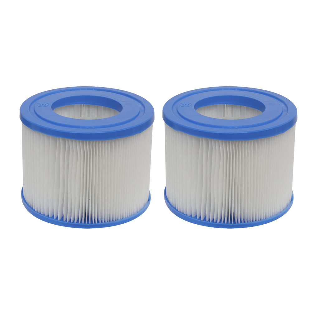 Dellonda Hot Tub/Spa Filter Cartridge, Ø105 x 80mm, Pack of 2 (DL79)