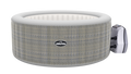 Dellonda 2-4 Person Inflatable Hot Tub/Spa with Smart Pump - Rattan Effect