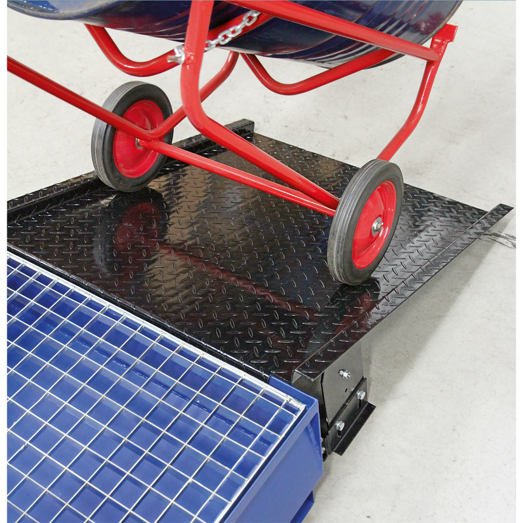 Adjustable Height Ramp for Barrel Bunds & Kerbs