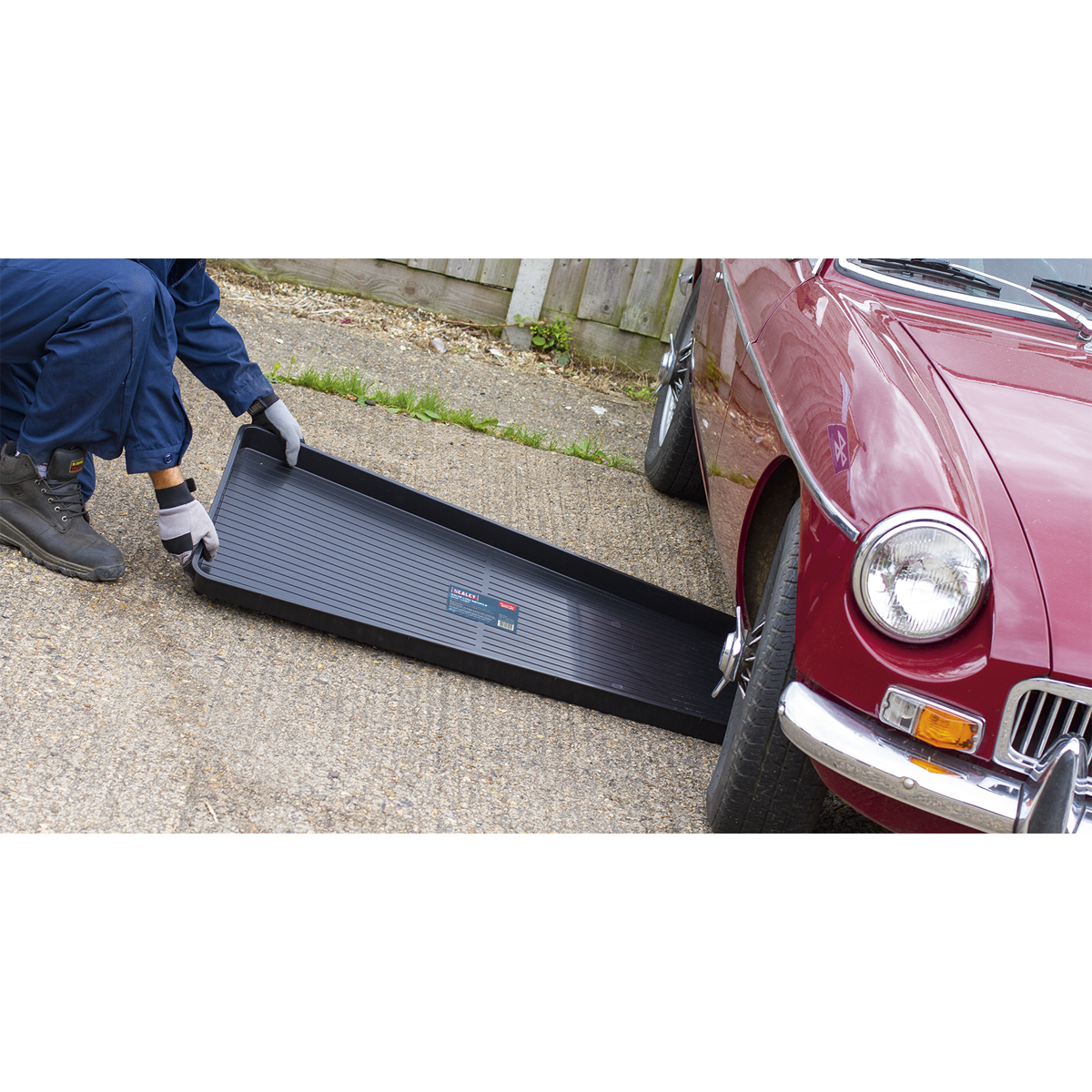Low Profile Oil Drip Tray 25L