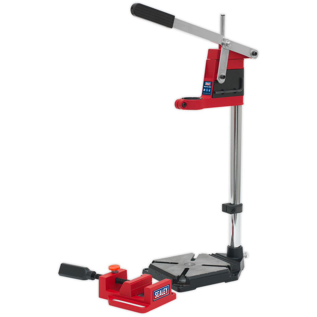 Drill Stand with Cast Iron Base 500mm & Vice 65mm