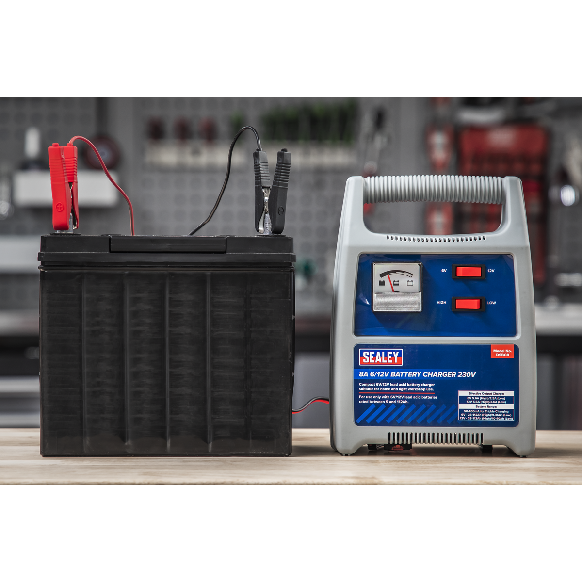 6/12V Battery Charger, 8A (DSBC8)
