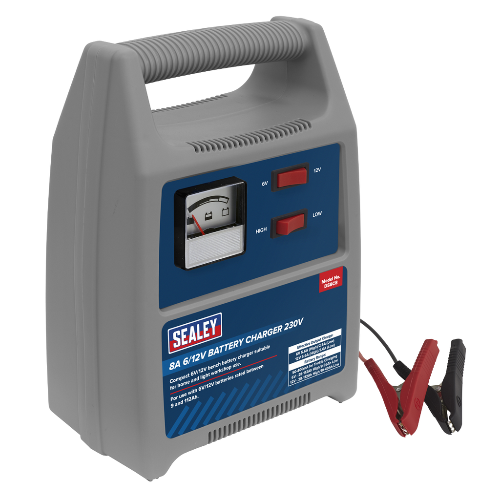 6/12V Battery Charger, 8A (DSBC8)