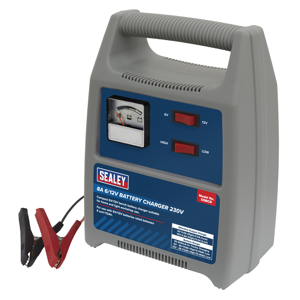 6/12V Battery Charger, 8A (DSBC8)