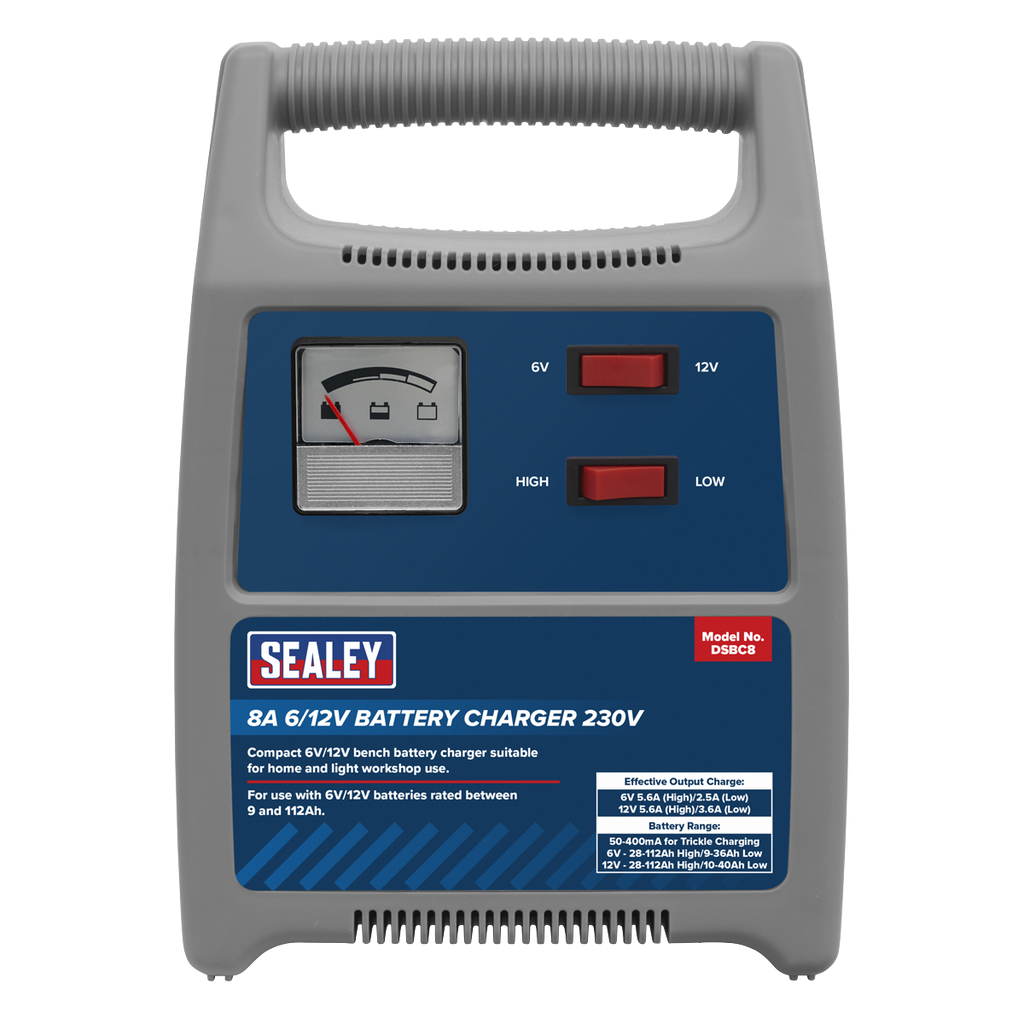6/12V Battery Charger, 8A (DSBC8)