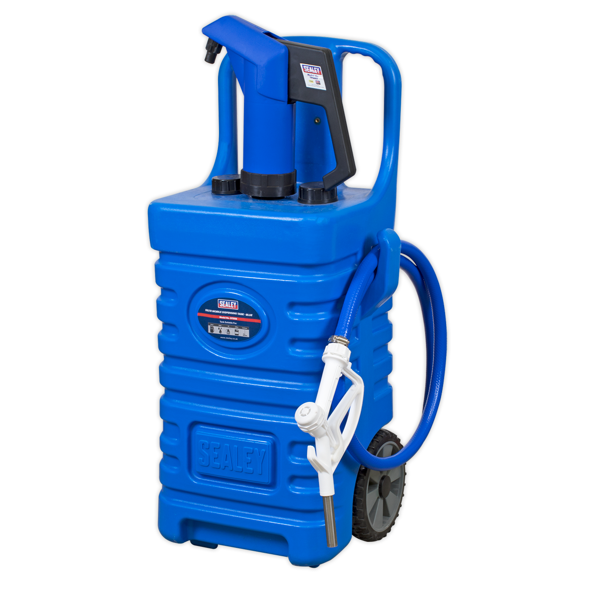 Mobile Dispensing Tank with AdBlue® Pump 55L - Blue