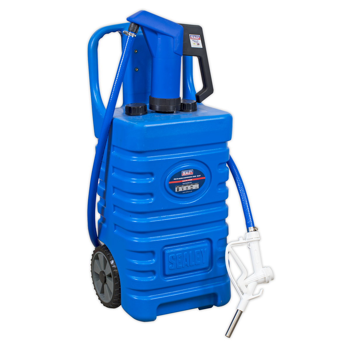 Mobile Dispensing Tank with AdBlue® Pump 55L - Blue