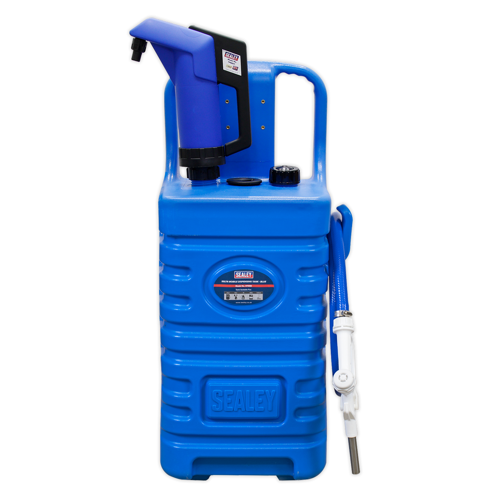 Mobile Dispensing Tank with AdBlue® Pump 55L - Blue