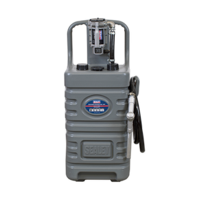 Mobile Dispensing Tank with Diesel Pump 55L - Grey