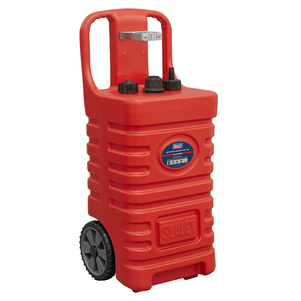 Mobile Dispensing Tank 55L - Red