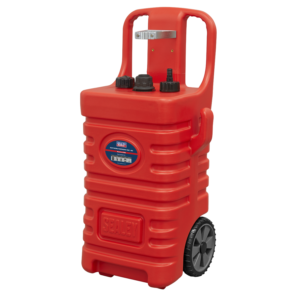 Mobile Dispensing Tank 55L - Red