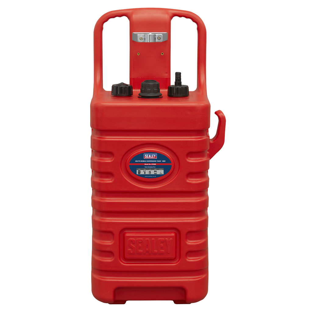 Mobile Dispensing Tank 55L - Red