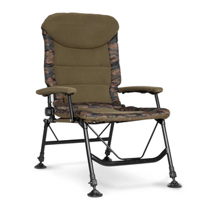 Dellonda DL73 Deluxe Portable Adjustable Reclining Fishing Camping Chair Seat with Padded Armrests