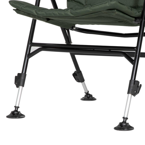 Dellonda Portable Reclining Fishing Chair with Armrests - B