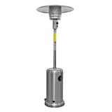 Dellonda Outdoor Gas Patio Heater 13kW - Stainless Steel - B