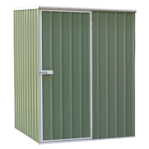 Dellonda DG114 Galvanised Steel Metal Garden Outdoor Storage Shed, 1510 x 1510 x 1900mm, Green