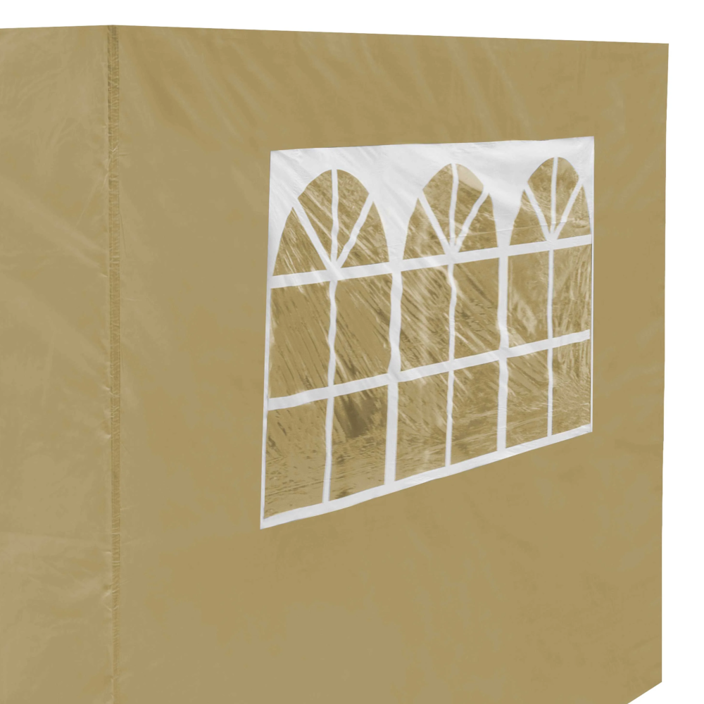 Dellonda DG142 DG146 Premium Side Walls, Doors and Window Panel for Pop Up Gazebo, Beige