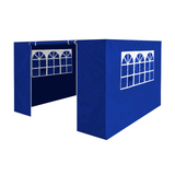 Dellonda Premium 2x2m Gazebo Side Walls/Doors/Windows - Blue - A